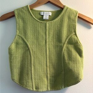 House of Harlow 1960 Lime Green Knit Tank Top